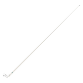 Antena Marina VHF SHAKESPEARE 5206-N / Fibra de Vidrio / 6 dB / 50 W / Cable RG-58 4.5 m (15 ft) / Base de Nylon / 2.4 m (7.9 ft) / Banda Marina VHF