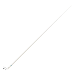 Antena Marina VHF SHAKESPEARE 5206-N / Fibra de Vidrio / 6 dB / 50 W / Cable RG-58 4.5 m (15 ft) / Base de Nylon / 2.4 m (7.9 ft) / Banda Marina VHF