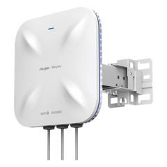 Punto de Acceso Mesh Wi-Fi 6 Industrial para Exterior Sectorial 60°, hasta 5.95 Gbps, MU-MIMO 4x4, Filtros Anti Interferencia y Auto Optimización con IA, puerto eth 2.5G y SFP