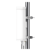 Antena sectorial de 90 grados, 18 dBi, 5.9-7.1 GHz, MU-MIMO 4x4, incluye kit de montaje para EPMP4600