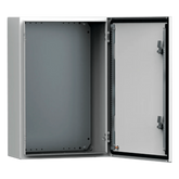 Gabinete de Uso Exterior MAS 1200 x 800 x 400 mm (47.2 x 31.5 x 15.7 in) NEMA 4/12/13; IP66; IK10 de Acero Dulce 1.5 mm con Platina de Montaje Incluida Color Gris Claro