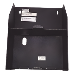 Chasis auxiliar para dos baterías de 12 Ah / montaje lateral en amplificadores serie DAA2 de NOTIFIER / negro