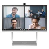 Sistema de Videoconferencia Todo en Uno DeskVision A24 de Yealink con cámara 4K y pantalla táctil de 24”
