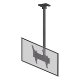 Montaje de Techo para Pantallas de 32"- 75I"| VESA 100 X 100 HASTA 400 X 400| Capacidad Máxima de Carga 50Kg