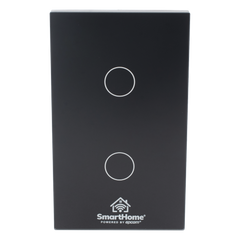(Wifi) Apagador switch inalámbrico WIFI, control de 2 regresos de carga, 110V