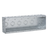 Caja de 6 Gang/Profundidad 2 1/2"/28 Entradas 1/2"-3/4".