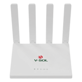 Router Inalámbrico WiFi 6 / 1 Puerto WAN Gigabit / 3 puertos LAN Gigabit/ Soporta MESH con las ONUs WiFi 6 de V-SOL