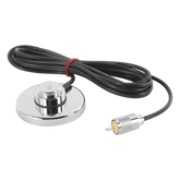 Montaje Magnético para Antenas de 3/4"(NMO), 3.5 m de Cable RG58U y Conector UHF (PL259) Macho.