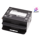 Kit Extensor HDMI | 4K sobre Cat 6 | 4096x2160 @ 30 Hz | Hasta 40 metros Cat 6 | Tecnología PoC | EDID Switch y Copia | Control IR Remoto | Audio Lossless 7.1CH | Metal | Plug and Play