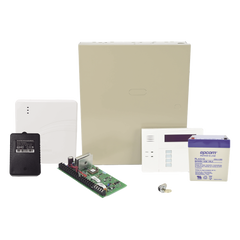 Panel de alarma híbrido con teclado 6160RF y comunicador IP integrado, ampliable a 48 zonas