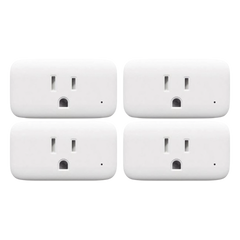 KIT Adaptador para tomacorriente PlugIn inalámbrico incluye 4 piezas