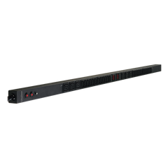 PDU Medible, Para Distribución de Energía, Entrada 200-230 NEMA L6-30P, Con 24 Tomas C13 Y 6 Tomas C19, de Instalación Vertical
