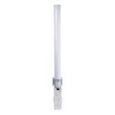 Antena Omnidireccional en 2.4 GHz, Rango de Frecuencias (2.3 - 2.5 GHz), Ganancia de 10 dBi, Doble Polaridad MIMO 2x2, Incluye Jumpers