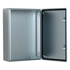 Gabinete de Acero Inoxidable 304L ASR IP66 / 600x400x210 mm (23.6x15.7x8.3 in) / 2 Cerraduras / Montaje Placa 2 mm