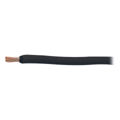 Cable Eléctrico de Cobre Recubierto THW-LS Calibre 1/0 AWG 19 Hilos Color Negro (100 metros).