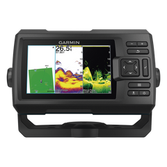 Ecosonda STRIKER Vivid 5cv / Pantalla WVGA a Color 5.0" / Resolución 800 x 480 Píxeles / GPS Integrado / Sonda CHIRP Tradicional y ClearVü / 500 W (RMS) / Quickdraw Contours / Transductor GT20 Incluido / IPX7