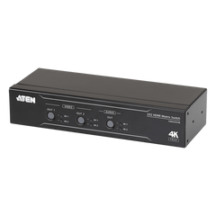 Conmutador matricial HDMI 2 x 2 True 4K con desembebedor de audio