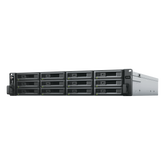 Unidad de Expansión RX1223RP | 12 Bahías HDD/SSD SATA 3.5" o 2.5" | Fuente de Alimentación Redundante | Compatible con Synology DSM | Plug-and-Play.