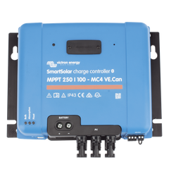 SmartSolar MPPT 250/100-MC4. Controlador Solar MPPT 100A, Voltaje: 48 Vcc. Para uso con Inv. Cargadores Victron