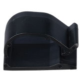 Clip de Nylon 6.6 con Adhesivo, Para Cables de Hasta 9.7 mm de Diámetro, Uso Interior/Exterior, Color Negro, Paquete de 100pz