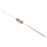 Resistencia de 2 k Ohm 1/2 Watt, 5% Axial, Película de Carbón.