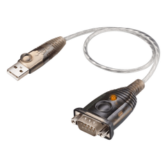 Adaptador USB a RS-232 | 35 cm o 1 m | Hasta 921.6 Kbps | Compatible con Windows, Mac y Linux | Anti-EMI | USB 2.0 | DB-9