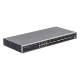 Switch Administrable Capa 2 con Fuente de Alimentación Redundante, 24 Puertos SFP Gigabit 100/1000X, 8 Puertos Combo RJ45 Gigabit.