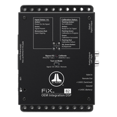 Procesador DSP de Integración OEM / 8 Canales de Entrada / 2 Canales de Salida / Tecnología FiX™ / Corrección de Señal de Fábrica / Restauración de Graves y Agudos / Para Sistemas de Audio Automotriz