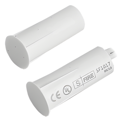 Contacto Magnético de Empotrar / GAP 19 mm / Switch NC / Puertas y Ventanas de Madera y Aluminio / Color Blanco / 12VCC