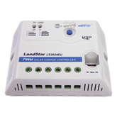 Controlador Solar PWM 12/24 V 30 A, Salida USB