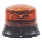 Burbuja LED giratoria de color ámbar, 9 LEDs, montaje permanente