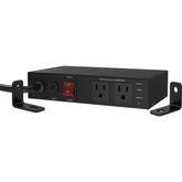 Acondicionador de Voltaje / Entrada 120 Vca / 2 salidas @ 120 Vca NEMA 5-15R / 1,800 W / 15 A / Supresión de Picos / Filtro de Ruido EMI/RFI / Sin bracket