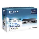 Easy Smart Switch PoE JetStream , 8 puertos 10/100/1000 Mbps 55 W