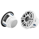 Subwoofer Náutico 10" / 250 W RMS / 4 Ω / Polipropileno con Mica / Rejilla Deportiva Blanca / Deflector Infinito o Caja Cerrada / Marino