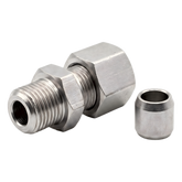 Adaptador para Manguera Piloto de Alta Presión / Sistema Oxeo / DN4 (1/16") / Unión M12 x 1.5 / Cono 24° con O-Ring (DKOL) / 375 bar (5439 psi) / Acero Galvanizado / cULus / FM Approved