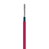 Cable Fotovoltaico Rojo/ Cobre Estañado / 4 mm² (12 AWG) / 2000V / Rollo de 500 m / / UL 4703 y TUV