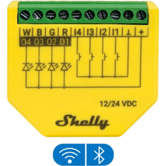 Controlador inteligente inalámbrico WIFI para tiras LED RGB, RGBW/ Nube P2P / Medición de consumo/ Soporta Google y Alexa / 12A