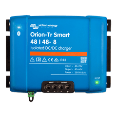 Cargador CC/CC Aislado Orion-Tr Smart / 48V a 48V, 8A / Baterías de Plomo y Litio/ IP43
