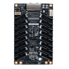 Tarjeta Receptora 16 Puertos / Carga Máxima 512×512 Píxeles / 16 Bit Nivel de Gris / Corrección de Cromaticidad Punto a Punto / Ajuste Gamma RGB Independiente / Compatible con 3D