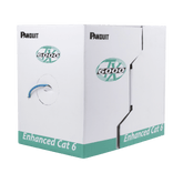 Bobina de Cable UTP 305 Metros (1000 Pies) de Cobre, TX6000™ PanNet, Reelex, Azul, Categoría 6 Mejorado (23 AWG), PVC (CM), de 4 Pares