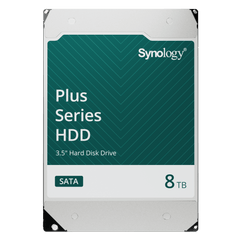 Disco Duro SATA de 3.5" Serie Plus | Capacidad 8TB | Tecnología CMR | MTBF de 1.2 Millón de Horas | Carga de Trabajo de 180 TB/Año | Compatible con Synology DSM.