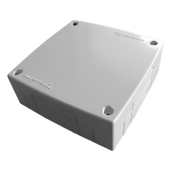 Caja de Derivación Tipo X Color Blanco, para Canaleta THR40
