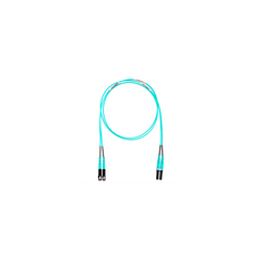 Jumper de Fibra Optica Multimodo 50/125 OM4, LC-SC Duplex, OFNR (Riser), Color Aqua, 5 Metros (16.40 Pies)