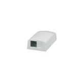 Caja de Montaje en Superficie, Para 2 Módulos Mini-Com, Color Blanco