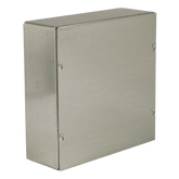 Caja Extra Grande 6" x 6" x 4"/ Profundidad 4"/ Sin Orificios.