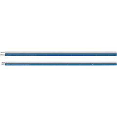 Cable de Altavoz / 2 Conductores Paralelos / Calibre 16 AWG Real / Cobre OFC Estañado / 500 pies (152.4 m) / Cubierta PVC Flexible / Azul Translúcido y Transparente / Uso Marino / Para Bocinas, Componentes y Subwoofers