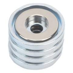 Accesorio, Kit de Montaje Magnético, Fuerza Máxima 26 lb, Diámetro Copa 23.8 mm, Incluye Hardware, Sin Necesidad de Taladrar, Compatible con Enclosures Metálicos