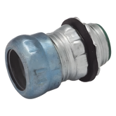 Conector de Compresión Impermeable Aislado de Acero Galvanizado para Pared Delgada de 1 1/2" .