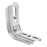 Ménsula omega tipo L 110mm inteligente, para montar charola de 50 a 100mm en pared o muro