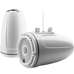Bocinas Cerradas para Torre / JL Audio M6 / 7.7" (196 mm) / Coaxial Cerrado / Rejilla Clásica Blanca / 100 W RMS / 91 dB / 45 Hz-25 kHz / 4 Ω / Tweeter Cúpula de Seda 25 mm (1 in) / Cono Polipropileno con Mica / Cable 16 AWG 3 m (